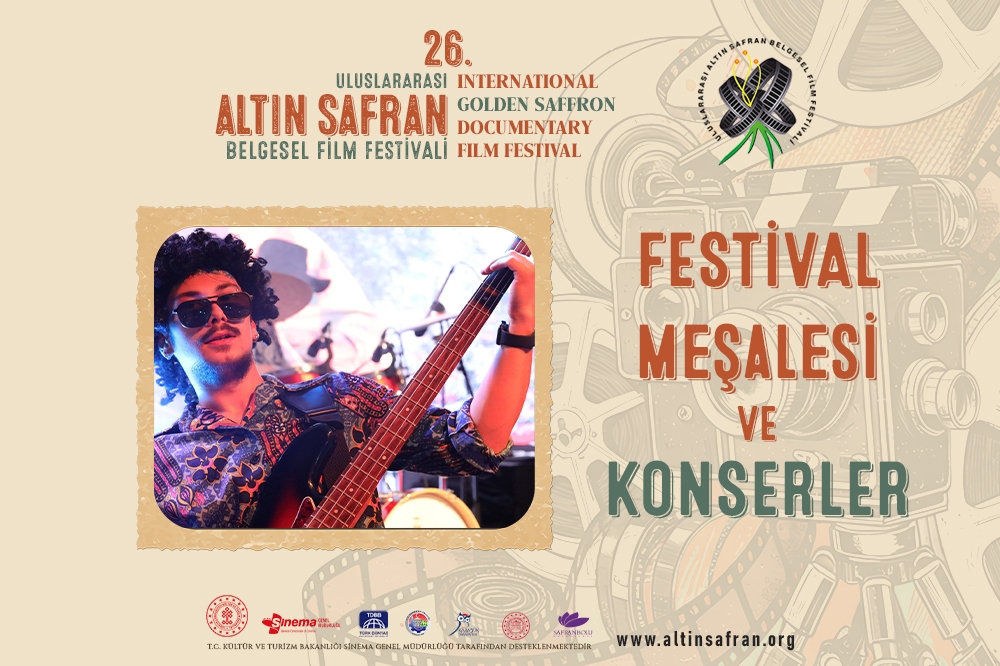 26. Uluslararası Altın Safran Belgesel Film Festivalinin Meşalesi Safranbolu'da Geceyi Gündüze Çevirdi