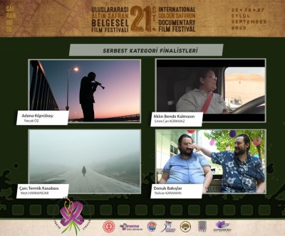 21.ALTIN SAFRAN FİLM FESTİVALİ SERBEST KATEGORİ FİNALİSTLERİ AÇIKLANDI